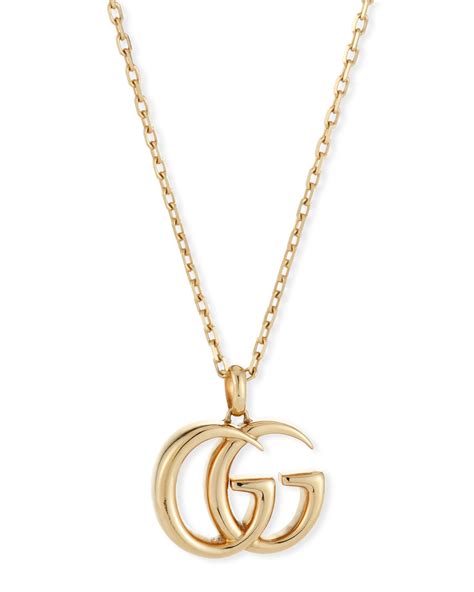 gucci charm g|gucci necklaces women's.